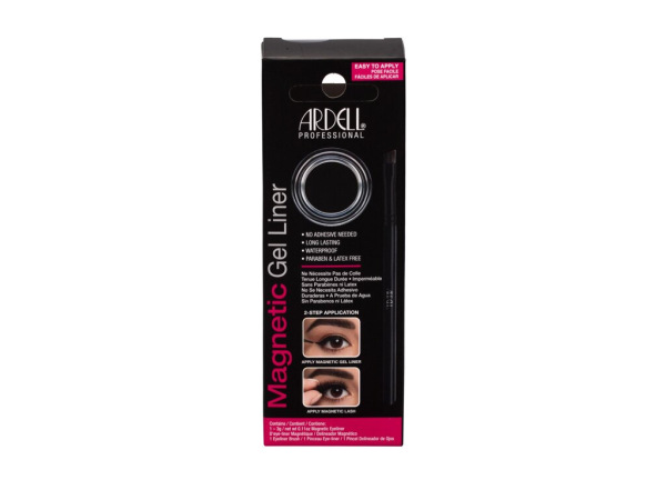 Ardell Magnetic Gel Liner Black (W) 3g, Očná linka