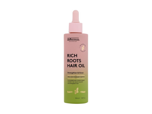 Delhicious Rich Roots Hair Oil (W) 100ml, Olej na vlasy