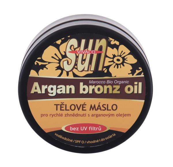 Vivaco Sun Argan Bronz Oil (U) 200ml, Opaľovací prípravok na telo Suntan Butter