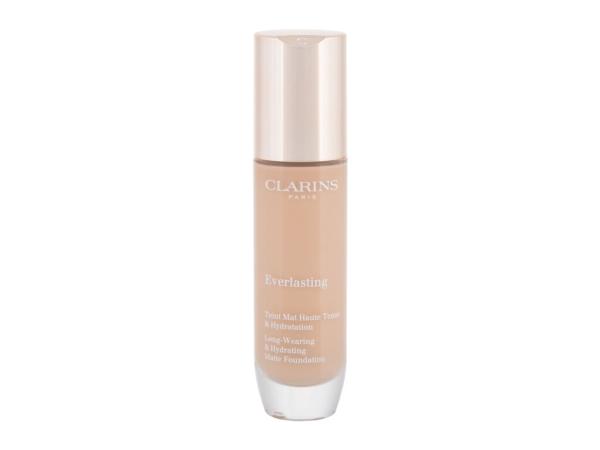 Clarins Everlasting Foundation 108W Sand (W) 30ml, Make-up