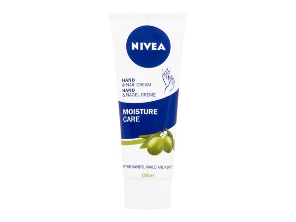Nivea Hand Care Moisture (W) 75ml, Krém na ruky Olive