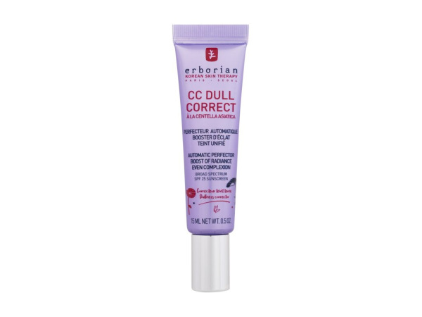 Erborian CC Dull Correct Automatic Perfector (W) 15ml, CC krém SPF25