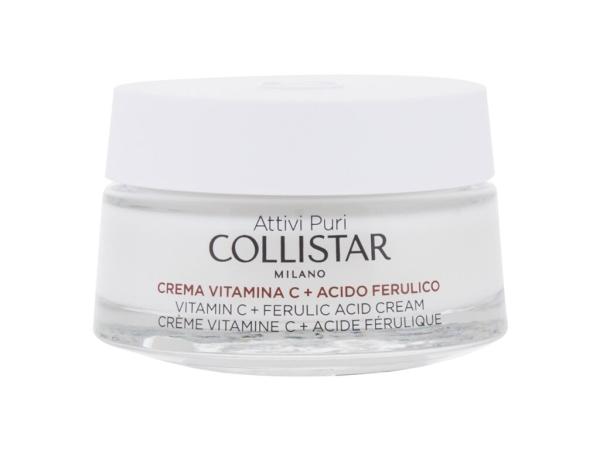 Collistar Pure Actives Vitamin C + Ferulic Acid Cream (W) 50ml, Denný pleťový krém