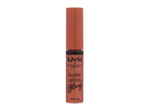 NYX Professional Makeup Butter Gloss Bling 06 Shimmer Down (W) 8ml, Lesk na pery