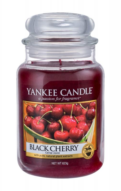 Yankee Candle Black Cherry (U)  623g, Vonná sviečka