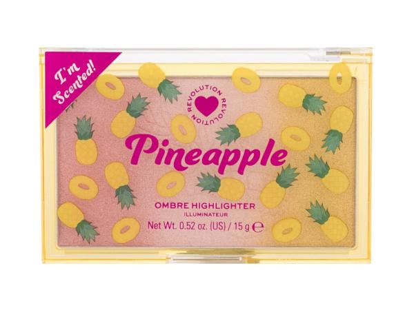 I Heart Revolution Pineapple Ombre Highlighter (W) 15g, Rozjasňovač