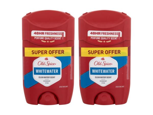 Old Spice Whitewater (M) 2x50ml, Dezodorant