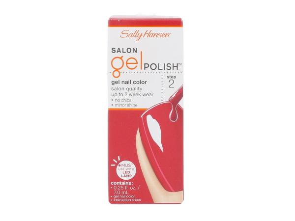 Sally Hansen Salon Gel Polish Step 2 220 Red My Lips (W) 7ml, Lak na nechty