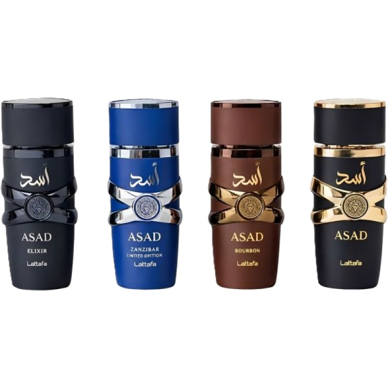 Lattafa Asad Collection 4x25ml (M), Parfumovaná voda