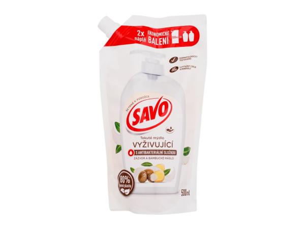 Savo Nourishing Liquid Handwash Ginger & Shea Butter (U)  500ml, Tekuté mydlo
