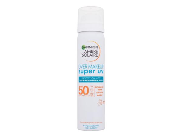 Garnier Ambre Solaire Super UV Over Makeup Protection Mist (U) 75ml, Opaľovací prípravok na tvár SPF50
