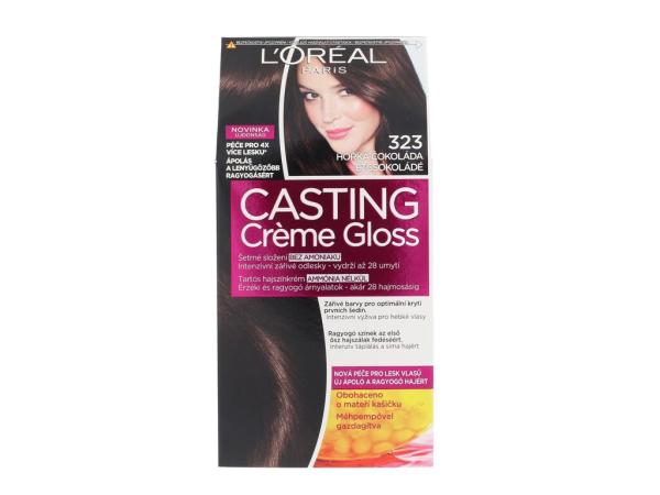 L'Oréal Paris Casting Creme Gloss 323 Darkest Chocolate (W) 48ml, Farba na vlasy