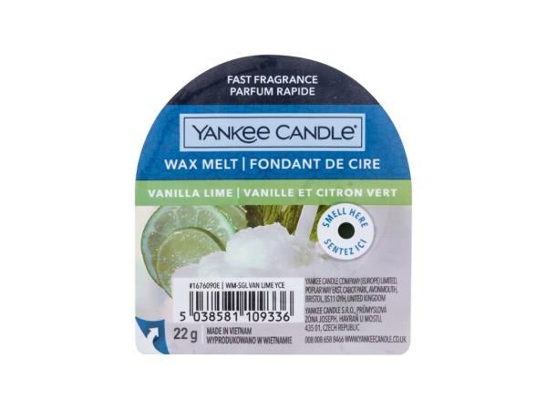 Yankee Candle Vanilla Lime (U)  22g, Vonný vosk
