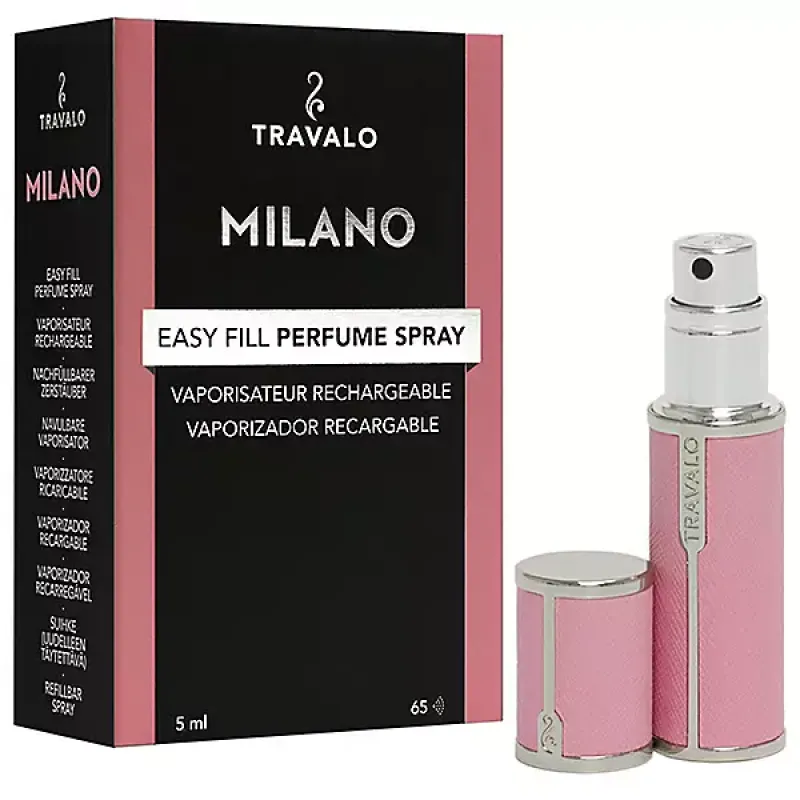 Travalo Milano Pink 5ml, Plniteľný flakón (W)