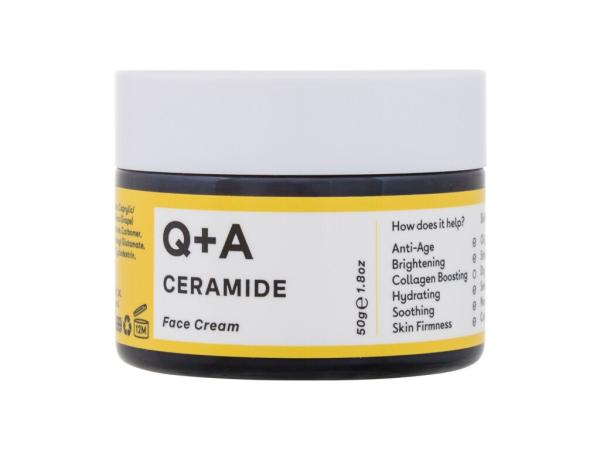 Q+A Barrier Defence Face Cream Ceramide (W)  50g, Denný pleťový krém