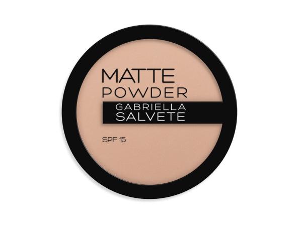 Gabriella Salvete Matte Powder 01 (W) 8g, Púder SPF15
