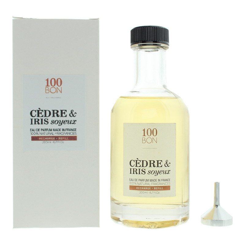 100 Bon Cedre & Iris Soyeux (U) 200 ml, Parfumovaná voda Náplň