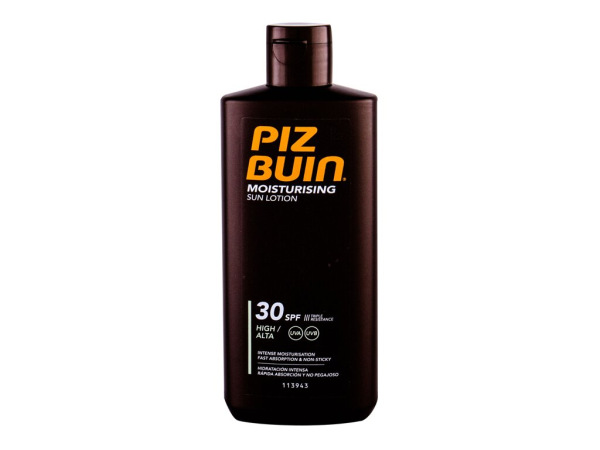 PIZ BUIN Moisturising Sun Lotion (U) 200ml, Opaľovací prípravok na telo SPF30