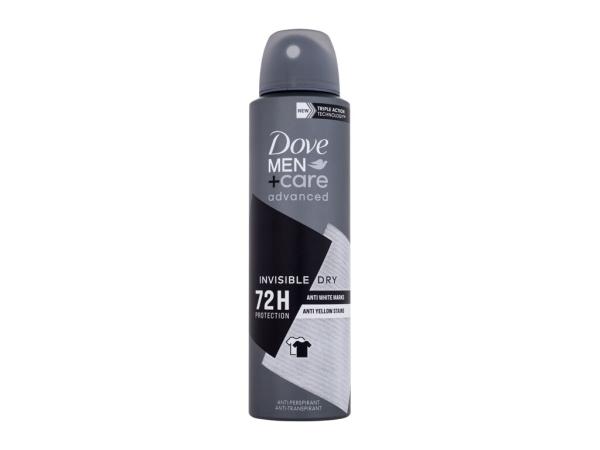 Dove Men + Care Advanced Invisible Dry (M) 150ml, Antiperspirant 72H
