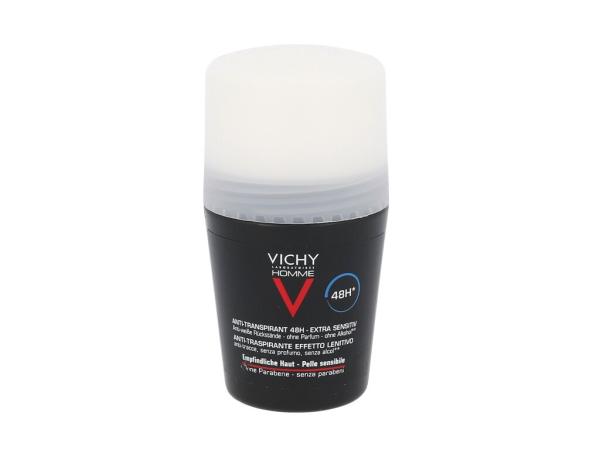 Vichy Homme Extra Sensitive (M) 50ml, Antiperspirant 48H