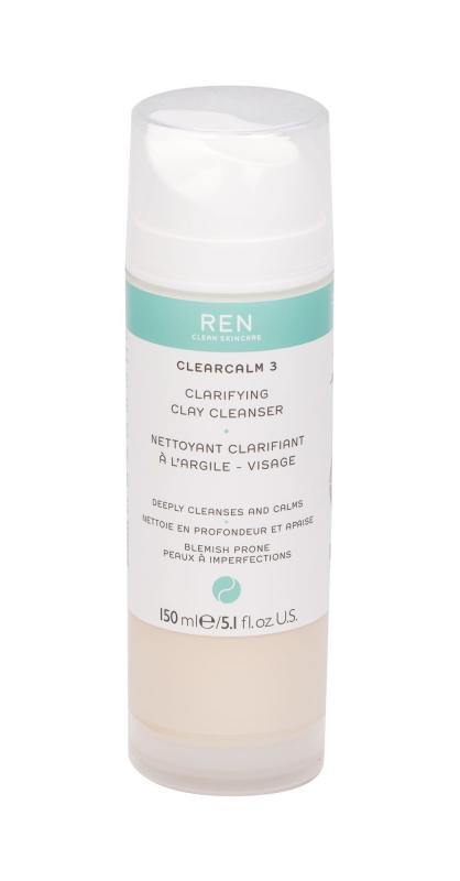REN Clean Skincare Clarifying Clay Cleanser Clearcalm 3 (W)  150ml, Čistiaci gél