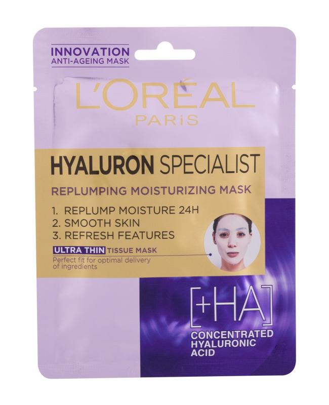 L´Oréal Paris Replumping Moisturizing Hyaluron Specialist (W)  1ks, Pleťová maska