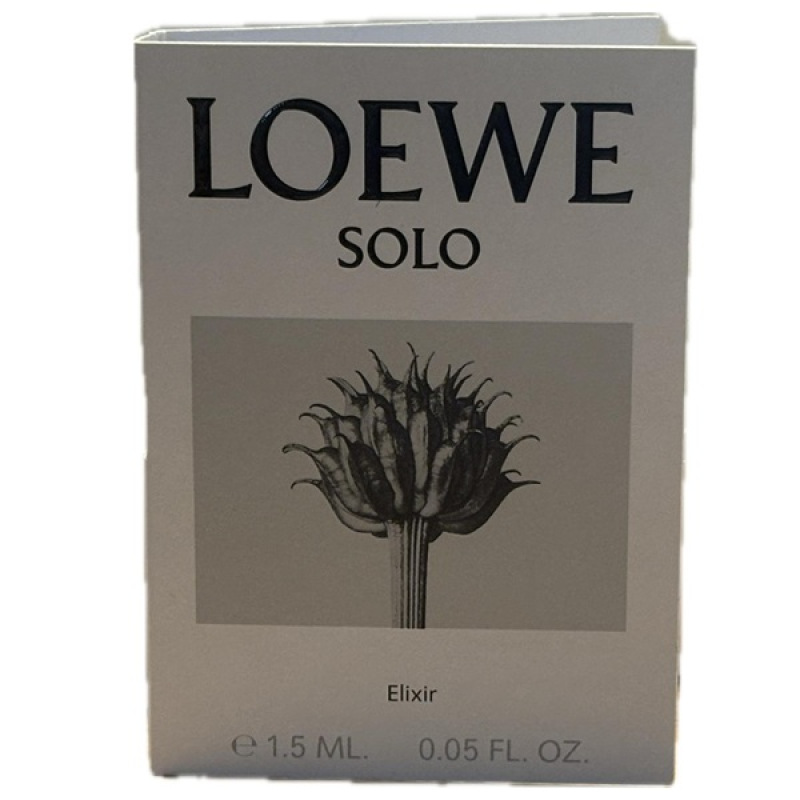 Loewe Solo Elixir (M) 1.5 ml, Vzorka parfumu
