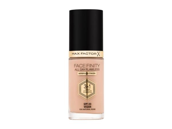 Max Factor Facefinity All Day Flawless C50 Natural Rose (W) 30ml, Make-up SPF20