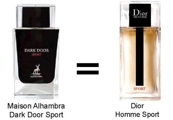 Maison Alhambra Dark Door Sport (U) 100ml, Parfumovaná voda 1