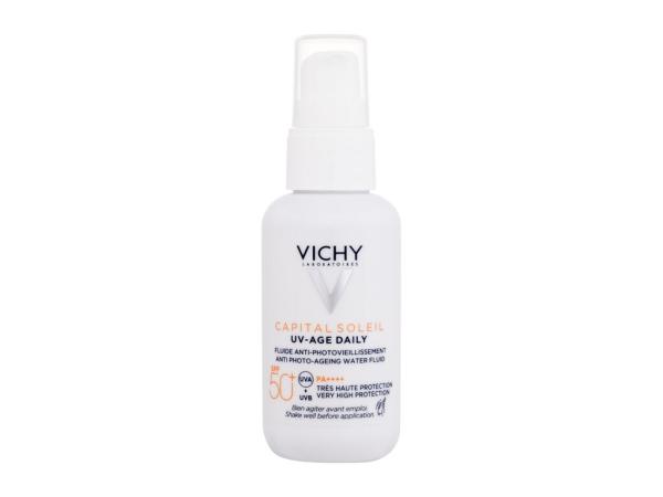 Vichy Capital Soleil UV-Age Daily Anti Photo-Ageing Water Fluid (W) 40ml, Opaľovací prípravok na tvár SPF