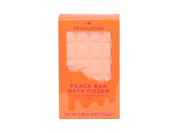 I Heart Revolution Chocolate Peach (W) 110g, Bomba do kúpeľa