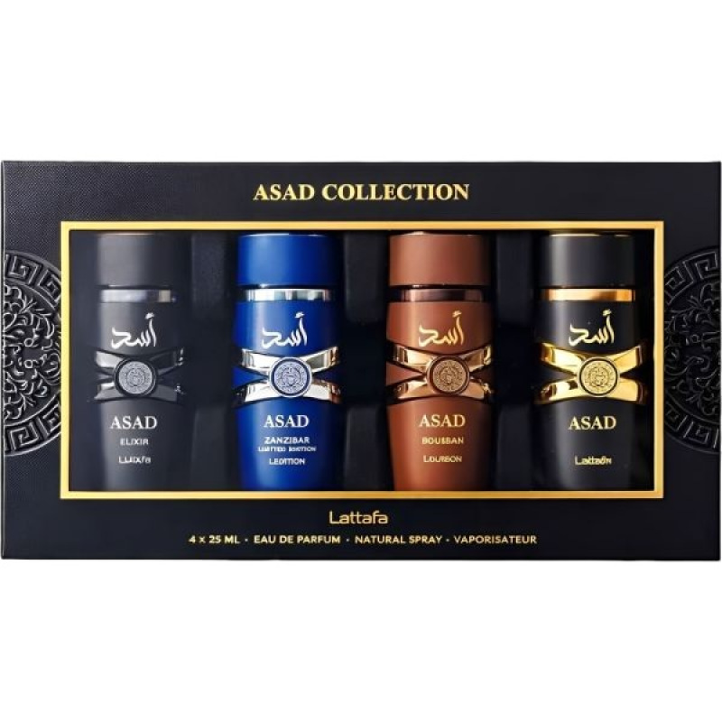 Lattafa Asad Collection 4x25ml (M), Parfumovaná voda 1