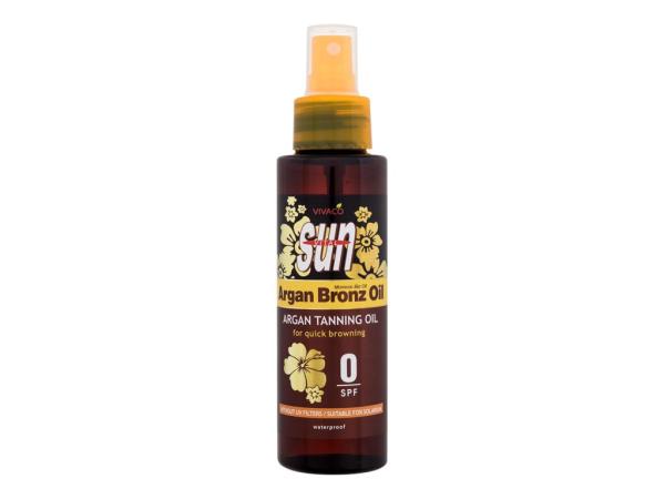 Vivaco Sun Argan Bronz Oil Tanning Oil (U) 100ml, Opaľovací prípravok na telo SPF0