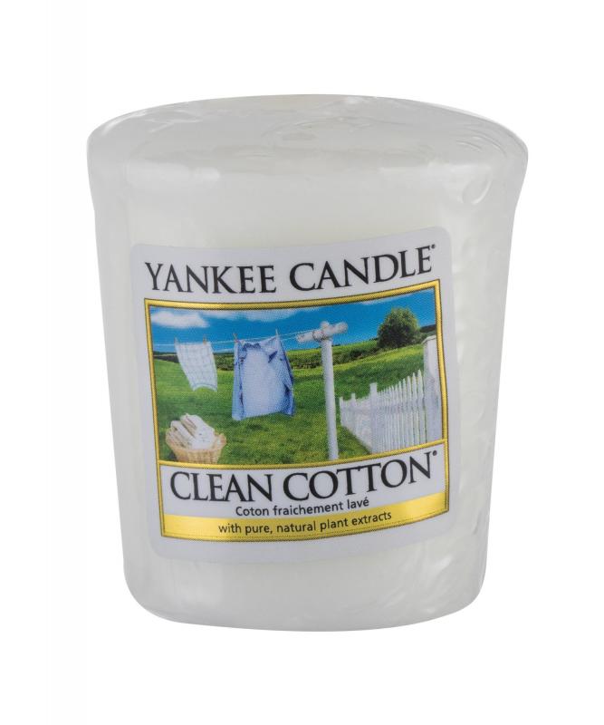 Yankee Candle Clean Cotton (U)  49g, Vonná sviečka