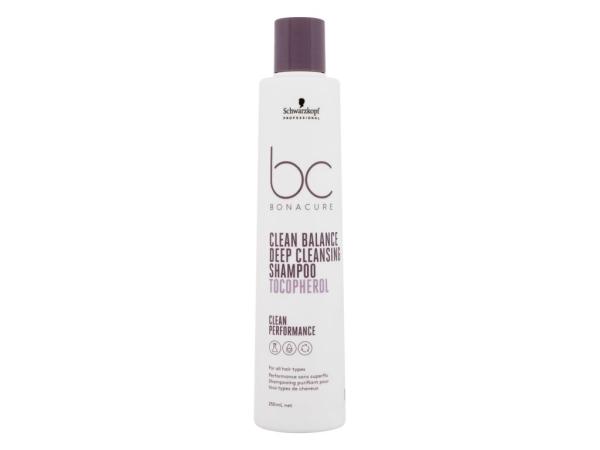 Schwarzkopf Professi BC Bonacure Clean Balance Tocopherol Shampoo (W) 250ml, Šampón