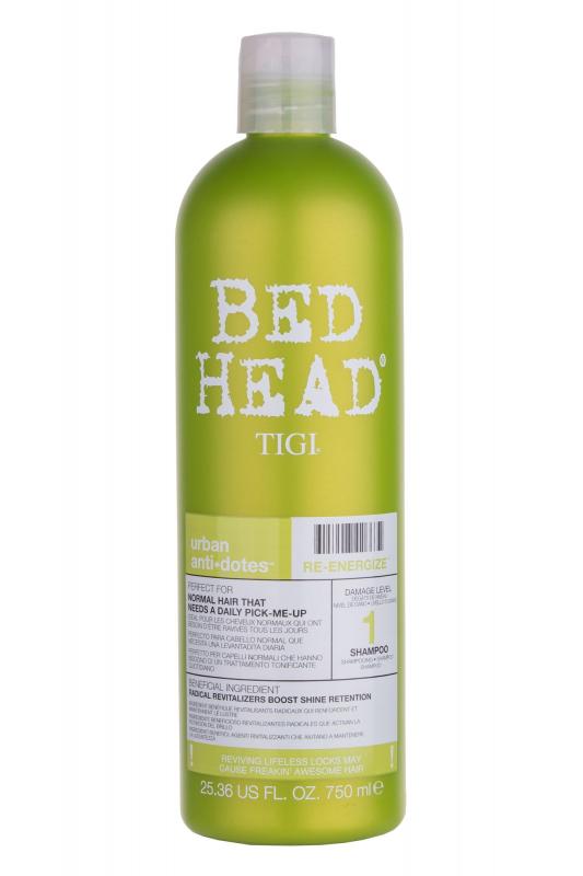 Tigi Re-Energize Bed Head (W)  750ml, Šampón