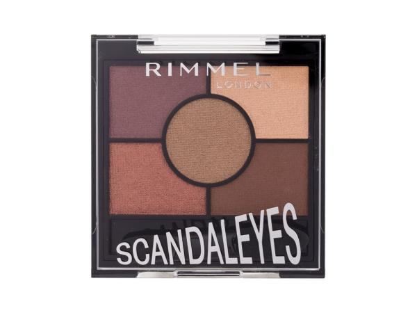 Rimmel London Scandaleyes 5 Pan Eyeshadow Palette 005 Sunset Bronze (W) 3,8g, Očný tieň