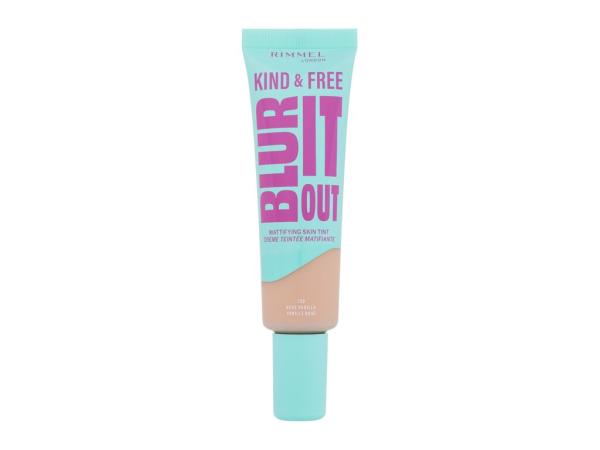 Rimmel London Kind & Free Blur It Out Mattifying Skin Tint 150 Rose Vanilla (W) 30ml, Make-up