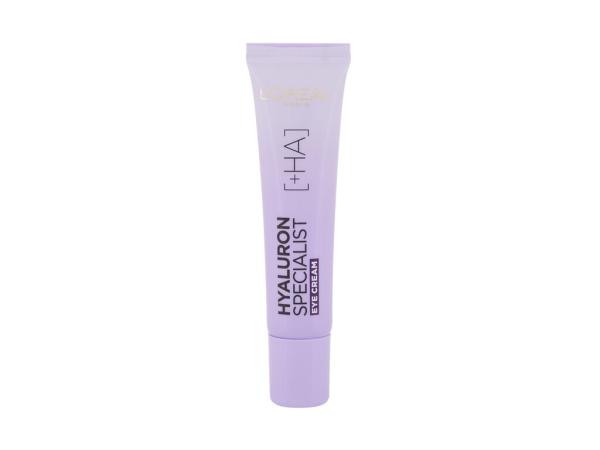 L'Oréal Paris Hyaluron Specialist Replumping Moisturizing Care (W) 15ml, Očný krém