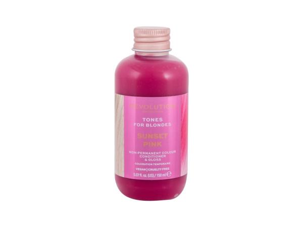 Revolution Haircare Tones For Blondes Sunset Pink (W) 150ml, Farba na vlasy