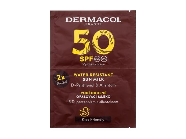 Dermacol Sun Milk (U) 2x15ml, Opaľovací prípravok na telo SPF50