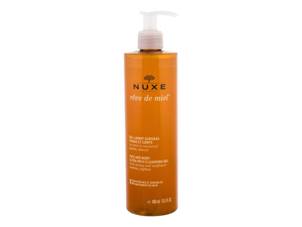 NUXE Reve de Miel Face And Body Ultra-Rich Cleansing Gel (W) 400ml, Sprchovací gél