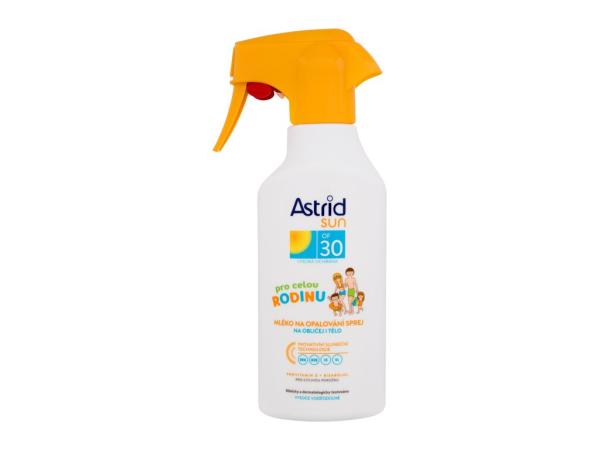 Astrid Sun Family Milk Spray (U) 270ml, Opaľovací prípravok na telo SPF30