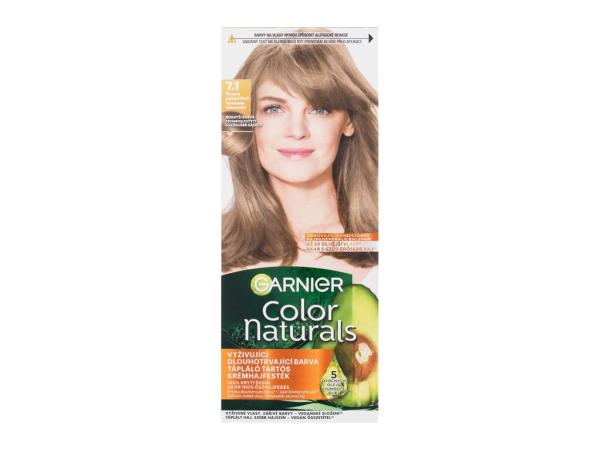 Garnier Color Naturals 7.1 Natural Ash Blonde (W) 40ml, Farba na vlasy