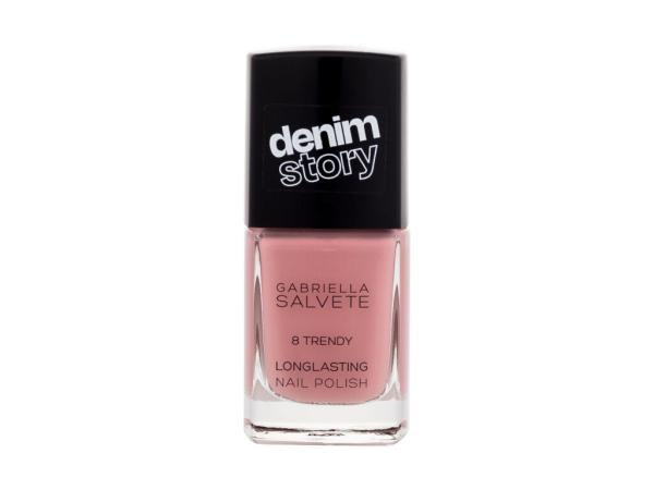 Gabriella Salvete Denim Story Longlasting Nail Polish 08 Trendy (W) 11ml, Lak na nechty