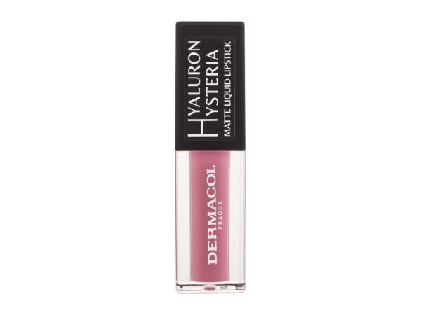 Dermacol Hyaluron Hysteria Matte Liquid Lipstick 01 (W) 4,5ml, Rúž