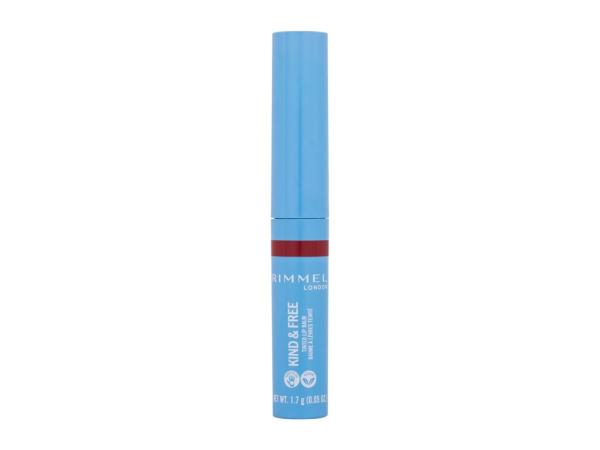 Rimmel London Kind & Free Tinted Lip Balm 005 Turbo Red (W) 4g, Balzam na pery