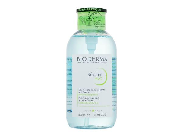 BIODERMA Sébium H2O (W) 500ml, Micelárna voda With Dispenser