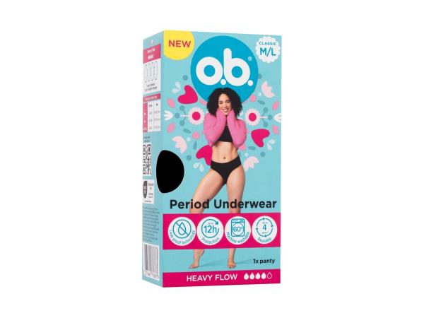 o.b. Period Underwear (W) 1ks, Menštruačné nohavičky M/L