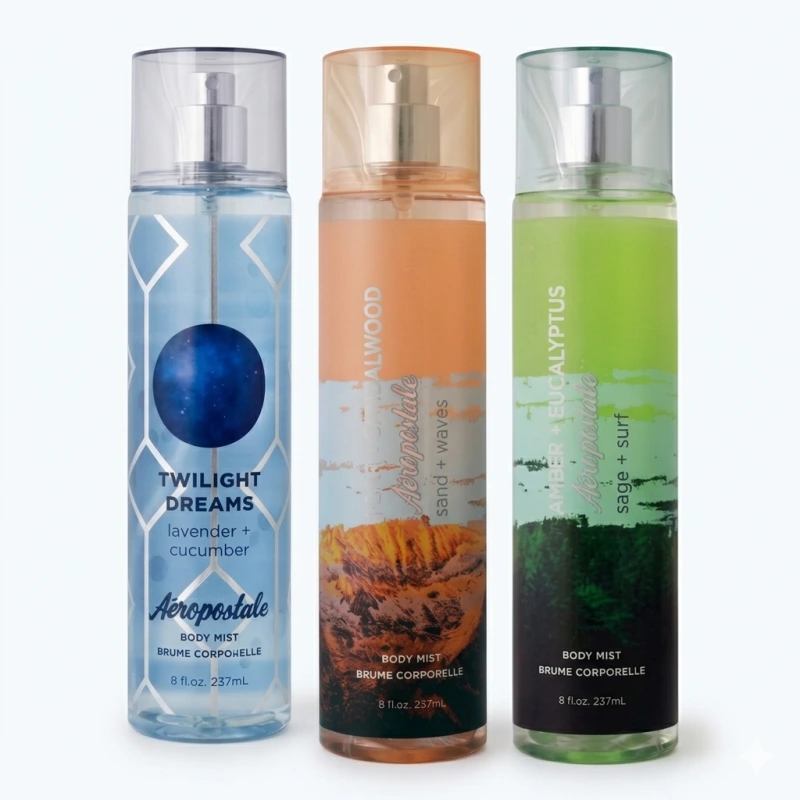 Aéropostale Back to School Bundle 3 × 237 ml, Telový sprej (W)